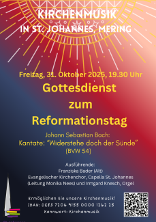 Gottesdienst zum Reformationstag