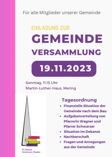 Gemeindeversammlung 2023