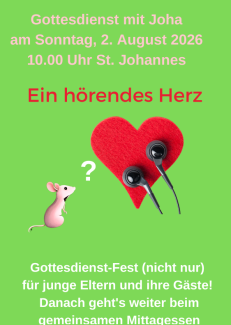 Joha Gottesdienst 2026