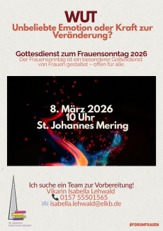 Plakat Frauensonntag